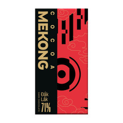 Socola đen Đắk Lắk 71% Mekong hộp 80g (1 Hộp)