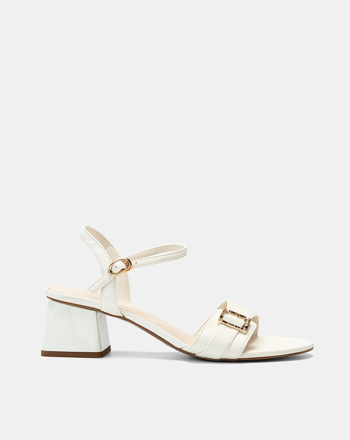 Giày Sandal Quai Đắp Phối Khóa - Image 1