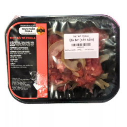Thịt bò tơ Fohla khay 200g (1 Khay)