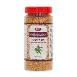 Hạt mè trắng bóc vỏ rang Hàn Quốc F&S hộp 250g (1 Hộp)