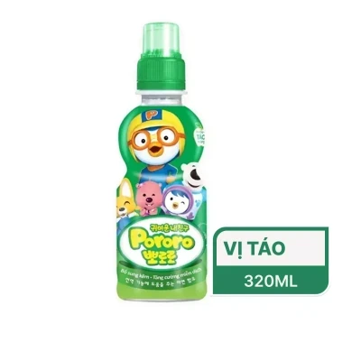 Nước uống vị táo Pororo chai 235ml