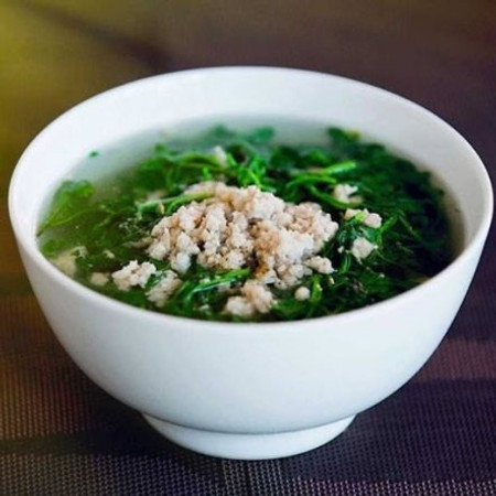 Cách nấu canh rau dền thịt băm thanh mát, bổ dưỡng