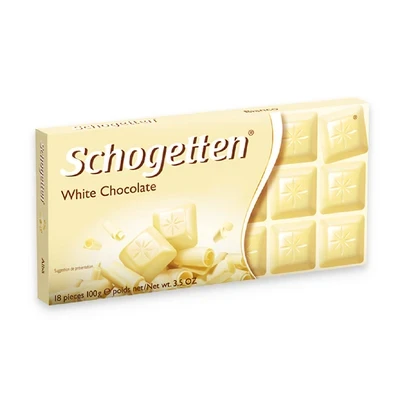 Socola trắng Schogetten thanh 100g