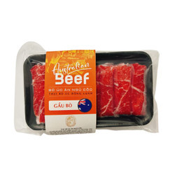 Gầu bò Úc đông lạnh Freshfoco vỉ 200g (1 Vỉ)