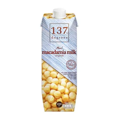 Sữa macca 137 Degrees nguyên chất hộp 1 lít