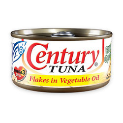 Cá ngừ biển xắt lát ngâm dầu thực vật Century hộp 170g (1 Hộp)