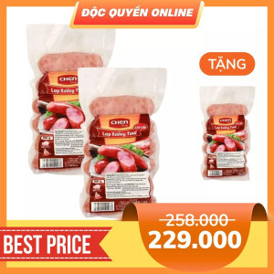 Lạp xưởng tươi Chen Lin gói 300g (2 gói)