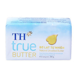 Bơ lạt tự nhiên TH True Milk khối 200g (1 Khối)