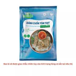 Bánh cuốn tôm thịt Bamboo 300g (1 gói)