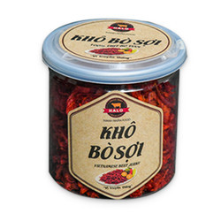 Khô bò lá chanh Halo túi 100g
