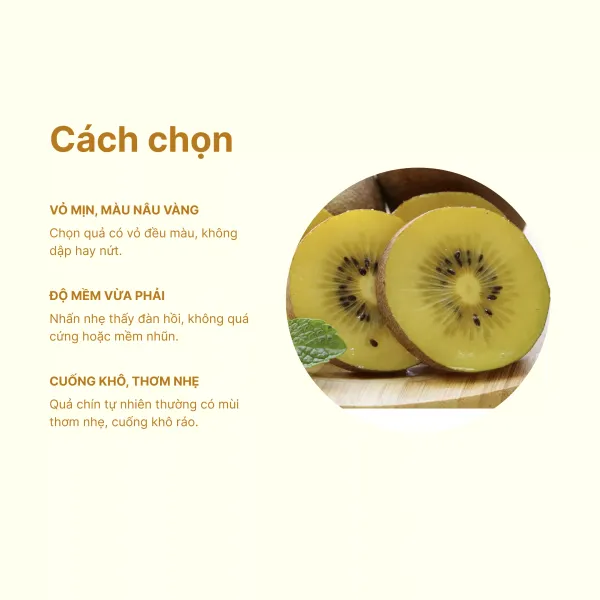 Kiwi vàng Zespri hộp 4 quả