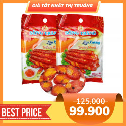 Lạp xưởng tươi trứng muối Sông Trăng gói 500g (1 Gói)