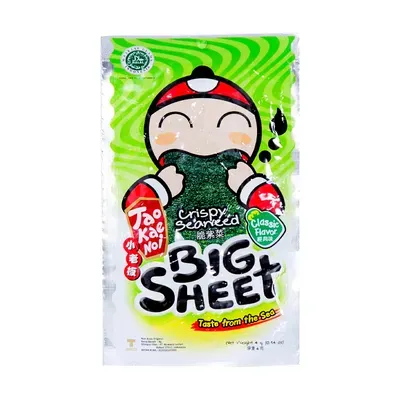 Rong biển TaoKaeNoi Big Sheet vị truyền thống gói 3.2g