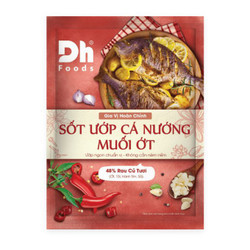 Sốt ướp cá nướng muối ớt DH Foods gói 80g (1 Gói)