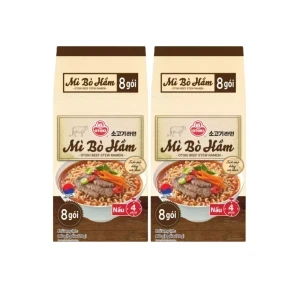 Combo 2 lốc 8 gói mì Otoki vị bò hầm 120g