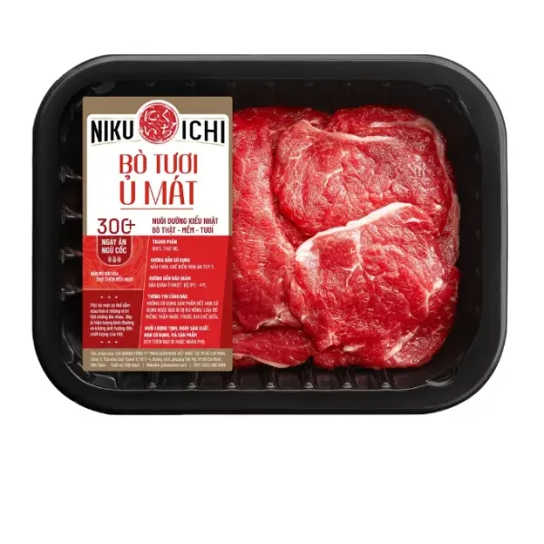 Thịt bò Kiriotoshi thái lát Niku-Ichi khay 200g