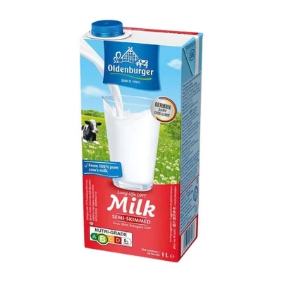 Sữa tươi tiệt trùng 1,5% Fat Oldenburger hộp 1L