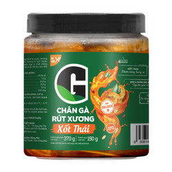 Chân gà rút xương xốt Thái G hộp 370g (1 Hộp)