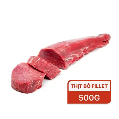 Thịt bò fillet 500g