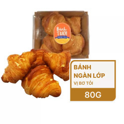 Bánh Croissant bơ tỏi Bon 80g (1 Cái)