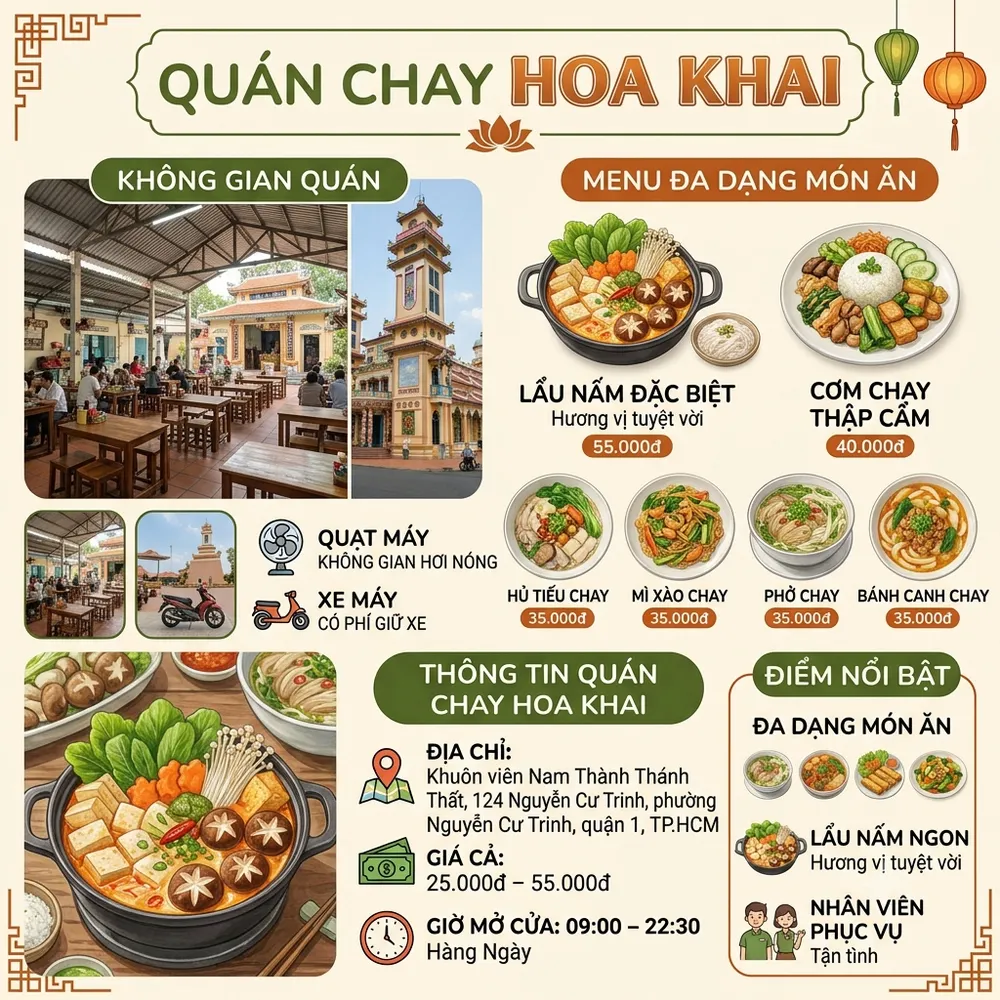 Quán Chay Hoa Khai