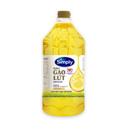 Dầu gạo lứt Simply chai 2L