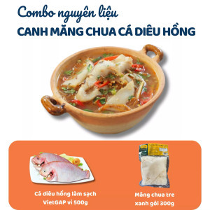 Combo Canh Măng Chua Cá Diêu Hồng
