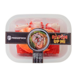 Ba chỉ bò và tôm Freshfoco khay 70g (1 Khay)