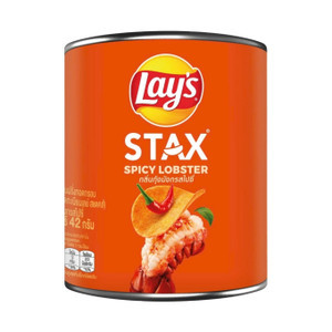 Snack khoai tây vị tôm hùm cay Lay's Stax hộp 42g (1 Hộp)