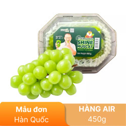 Nho mẫu đơn Hàn Quốc 450G (1 Hộp)