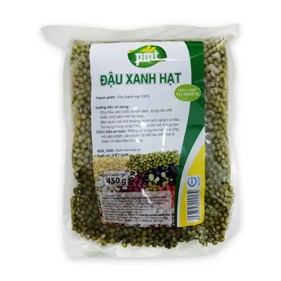 Đậu xanh hạt PMT gói 450g