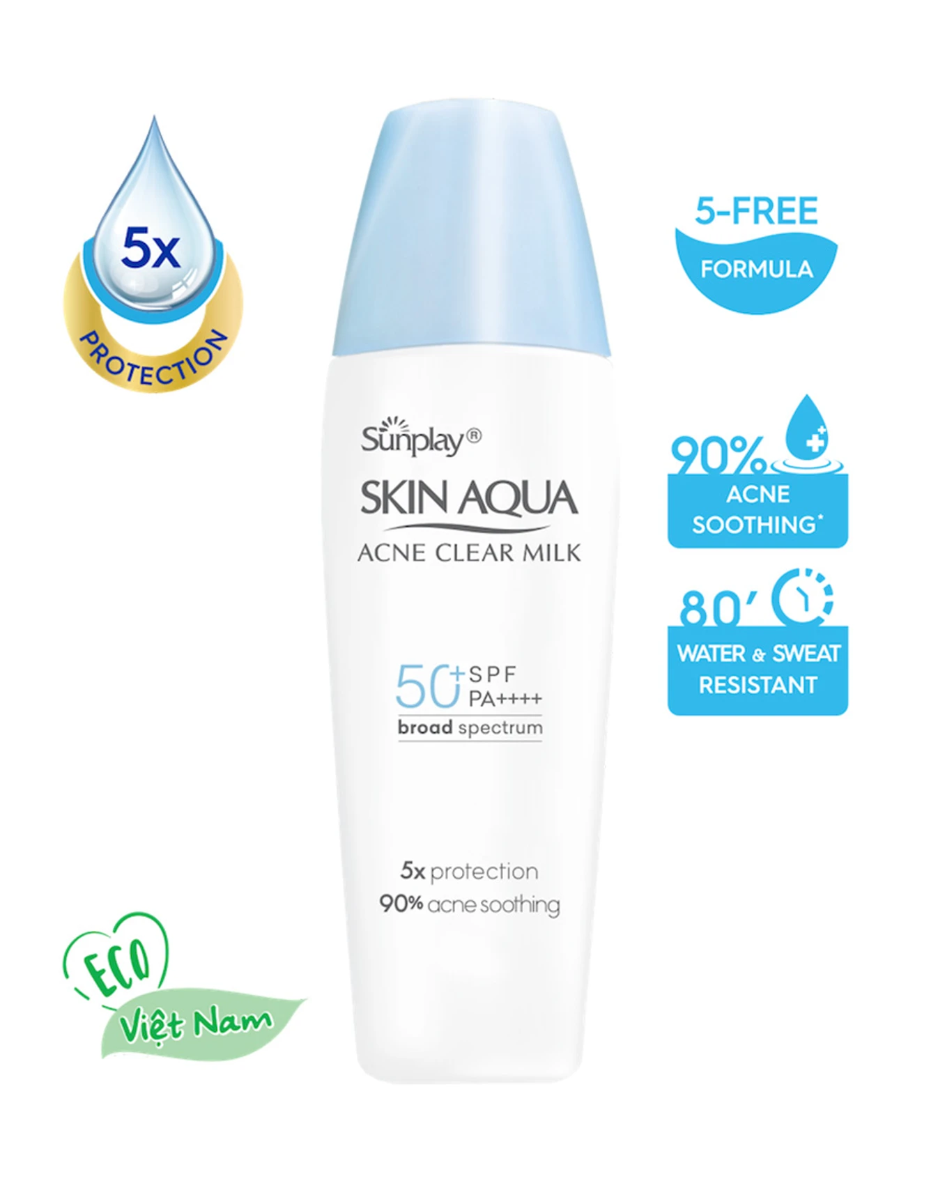 Sữa Chống Nắng Sunplay Skin Aqua Dưỡng Da Ngừa Mụn 25g - Image 3