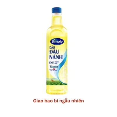 Dầu đậu nành Simply chai 1L