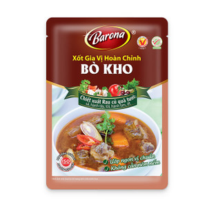 Xốt gia vị hoàn chỉnh bò kho Barona gói 80g