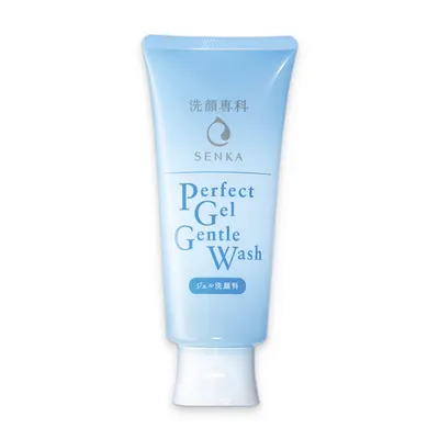 Gel rửa mặt dịu nhẹ Senka Perfect Gel Gentle Wash tuýp 100g