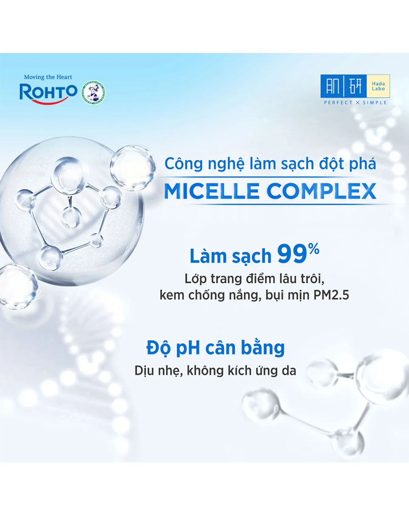 Nước Tẩy Trang Hada Labo Sạch Sâu Dưỡng Ẩm 40ml - Image 2