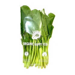 Rau cải ngọt hữu cơ Happy Vegi gói 250g (1 Gói)