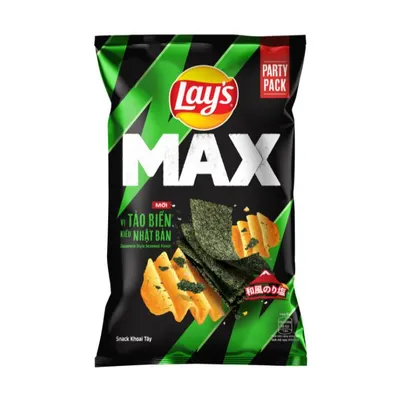 Vị tảo biển kiểu Nhật Bản Lay's Max gói 75G