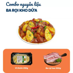 Combo ba rọi kho thơm