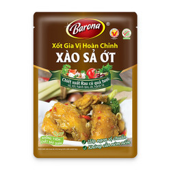 Xốt gia vị hoàn chỉnh xào xả ớt Barona gói 80g