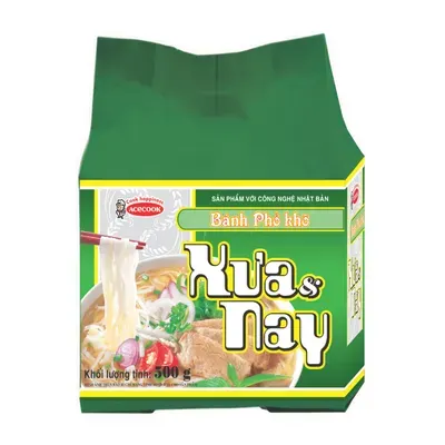 Phở khô xưa & nay Acecook gói 500g