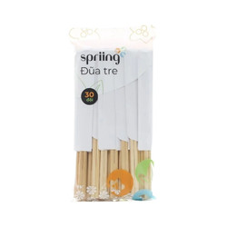 Lốc 30 đũa Tre dùng 1 lần Spriing (1 Cái)