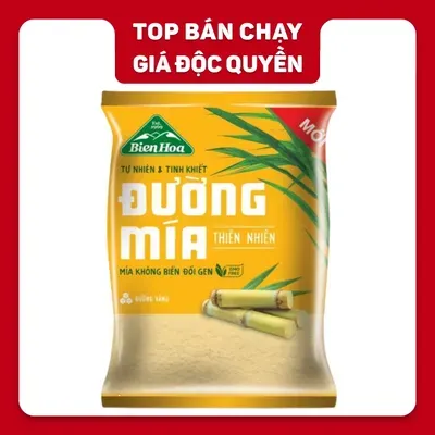 Đường mía thiên nhiên Biên Hòa túi 1kg