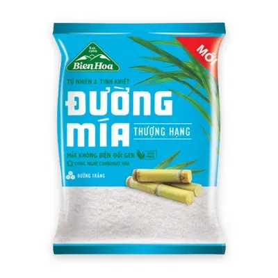 Đường mía thượng hạng xuân Biên Hòa túi 1kg