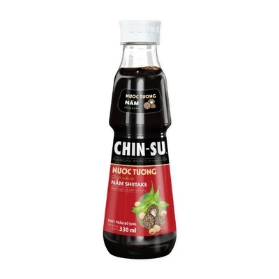 Nước tương nấm shitake Chinsu chai 330ml