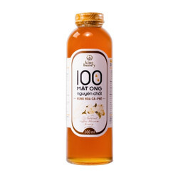 Mật ong hoa cafe King Honey hũ 500ml (1 Hũ)