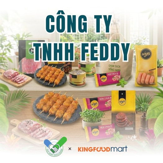 Công ty TNHH Feddy: Dấu ấn Tick Xanh từ chuỗi thực phẩm 3F Plus