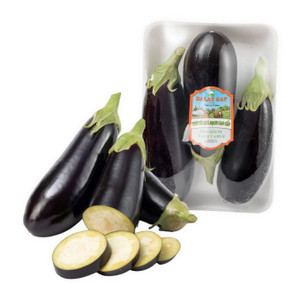 Cà tím Nhật GlobalGAP vỉ 300g (1 Vỉ)