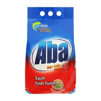 Bột giặt sạch tinh tươm Aba gói 2.9kg