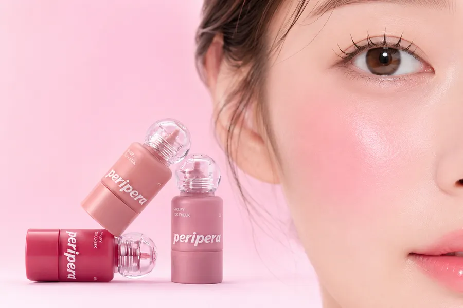 Má Hồng Dạng Kem Peripera Cho Makeup Glowy Căng Bóng Tự Nhiên